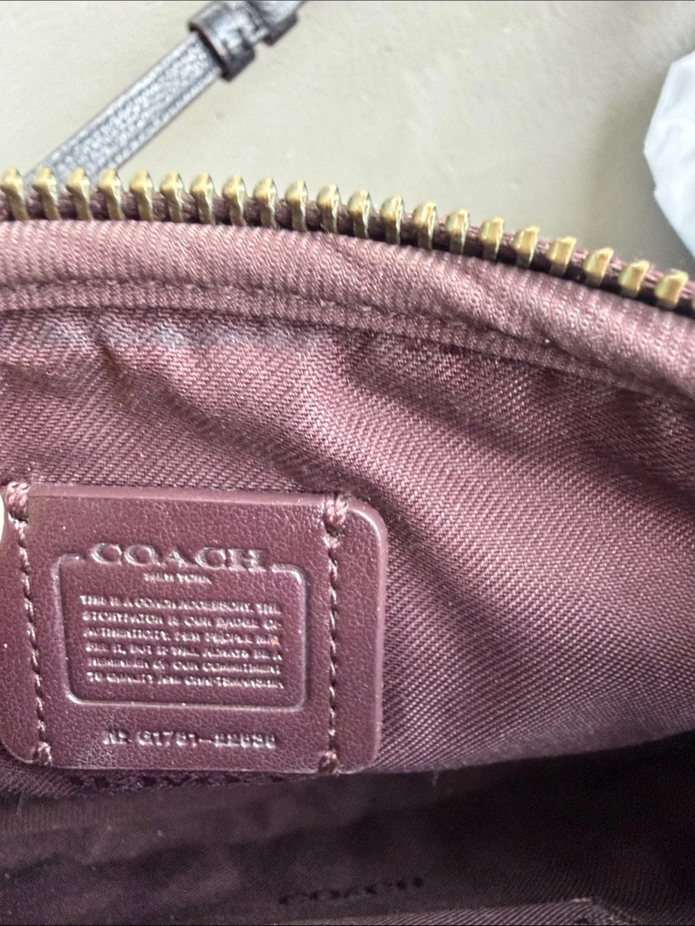 Coach compact crossbody